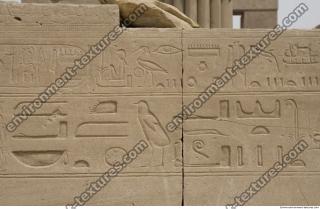 Photo Texture of Symbols Karnak 0111